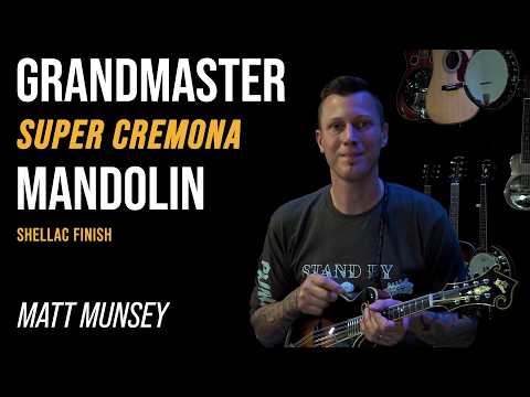 Gold Tone Grandmaster Super Cremona Mandolin w/Hard Case image 12
