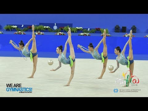 Rhythmic Gymnastics World Championships - Groups General Competition - Part 1