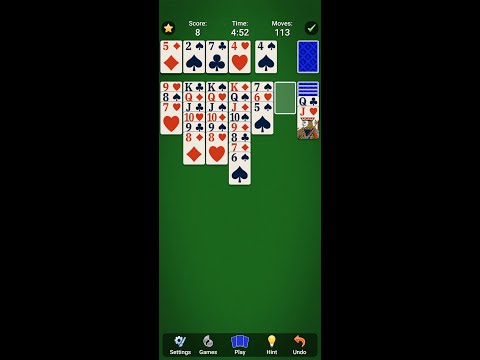 Solitaire (-by MobilityWare) - free classic card game for Android and iOS - gameplay.