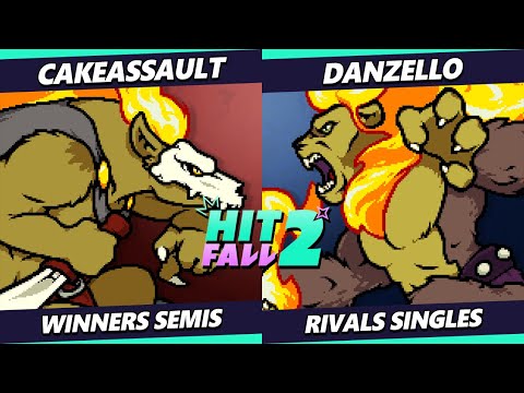 Hitfall 2 Top 8 - CakeAssault (Forsburn) Vs. Danzello (Zetterburn) Rivals of Aether