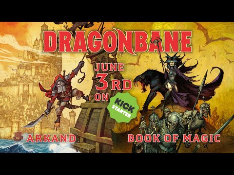 Arkand & Book of Magic for the Dragonbane RPG Coming to Kickstarter June 3