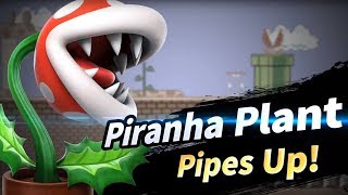 Piranha Plant in Super Smash Bros. Ultimate - Reveal Trailer (Petey Piranha Final Smash!)