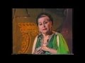 Yma Sumac gets furious and leaves stage / "...she is laughing"