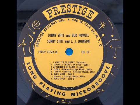 Sonny Stitt and Bud Powell / Sonny Stitt and J.J. Johonson / PRLP 7024 B
