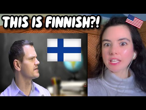 American Reacts to The Finnish Language