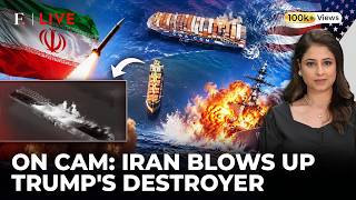 Trump's Warship 'Explodes': Iran Drops 'Proof' of Missile Strike | Iran-US War| Firstpost Live