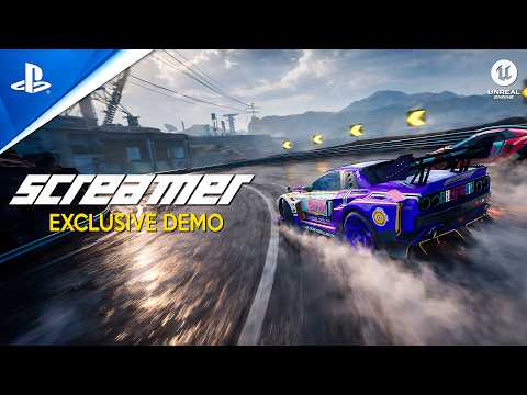 SCREAMER Exclusive Campaign Demo | Combat Racing Need for Speed meets Cyberpunk Edgerunners Graphics