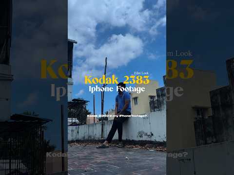 Kodak 2383 (Film look) #kodak2383 #colorgrading