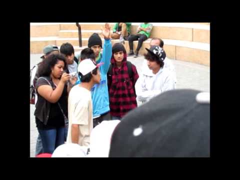 GASPER (SEKTA MADAFAKA) vs DROS - Competencia Lirical 2014 - Chorrillos (Parque Fátima)