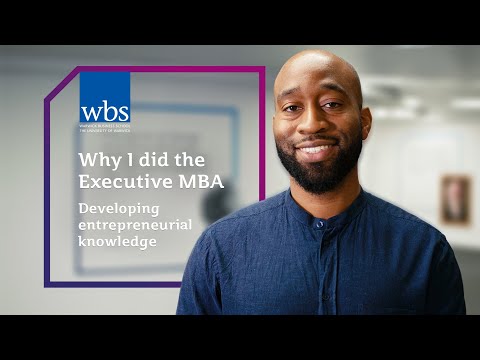 Why I did the Executive MBA – Developing entrepreneurial knowledge