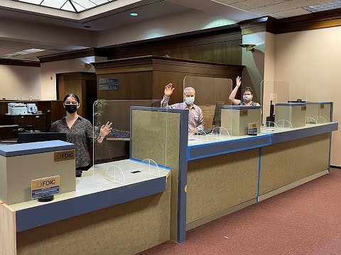 Transformation Has Begun - SBMC Ukiah Main Banking Center Lobby