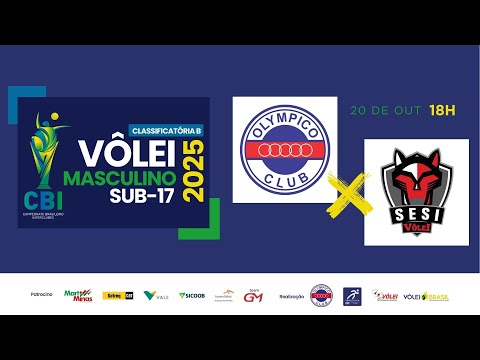 CBI SUB-17 DE VÔLEI MASCULINO - AO VIVO COM IMAGENS