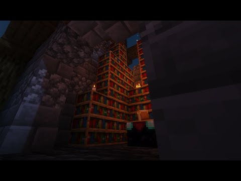Horntail136 - Minecraft Crumbling Enchantment Room: Interesting building idea