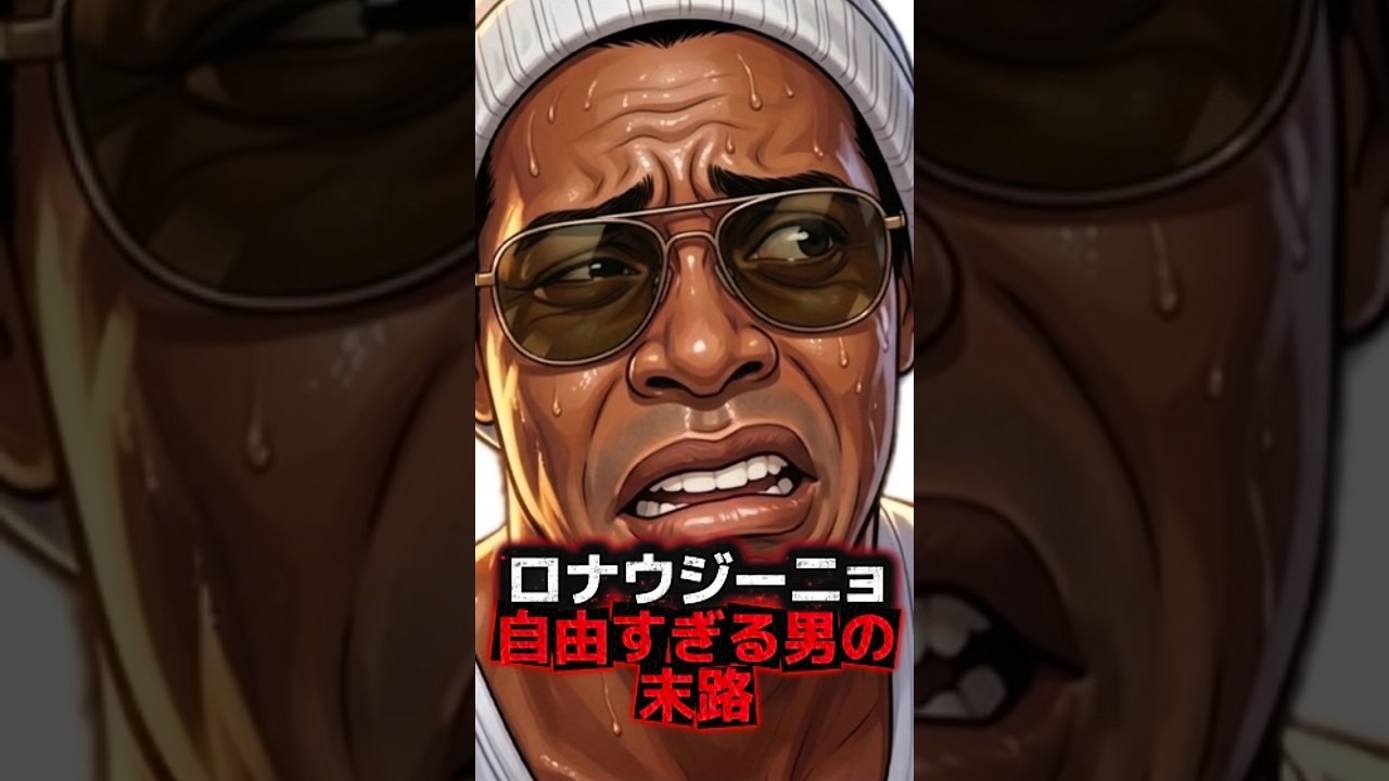 ロナウジーニョ自由すぎる男の末路 #サッカー #soccer #shortvideo #shorts #ロナウジーニョ #ワールドカップ #w杯