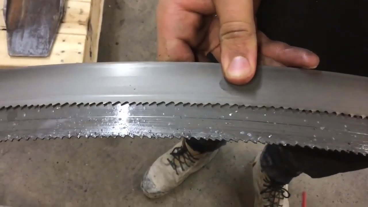 Auto Bandsaw Blade Change