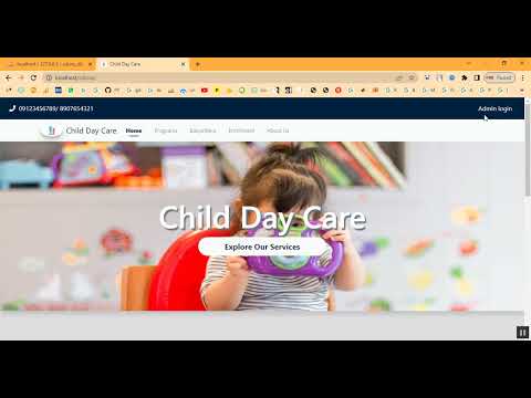Child Day Care in PHP Application Projects