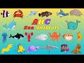 ABC Sea Animals Alphabet Animals Song For Kids 8TH525 Kids TV