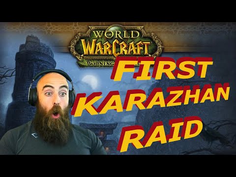 Bajheera's 1st Karazhan Run: Bosses & Loot Drops! - WoW Classic TBC Arms Warrior PvE
