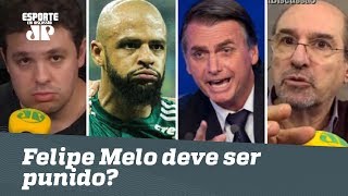 STJD não deveria julgar apoio de Felipe Melo a Bolsonaro | Bruno Prado