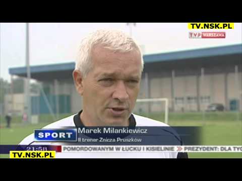 tv.nsk.pl 2013-07-14 Znicz Pruszków wygrywa mistrzowsko sparingi