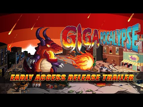 Gigapocalypse - Early Access Release Trailer - YouTube