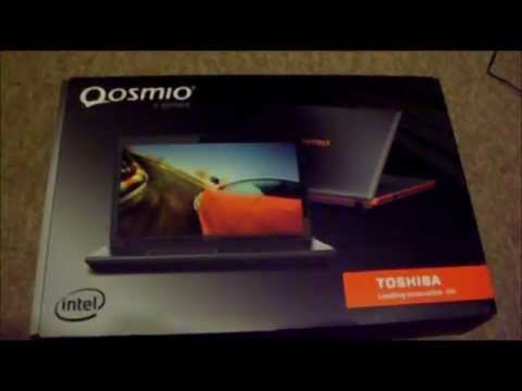 Unboxing Toshiba Qosmio X870