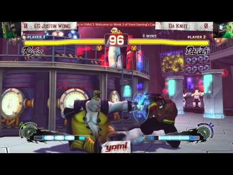 Winner's Final EG Justin Wong (Rufus) vs Da Knut (DeeJay) USF4 Yomi Capcom Night!