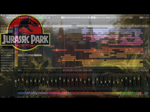 Jurassic Park (Cover) on my Moxf and Cubase