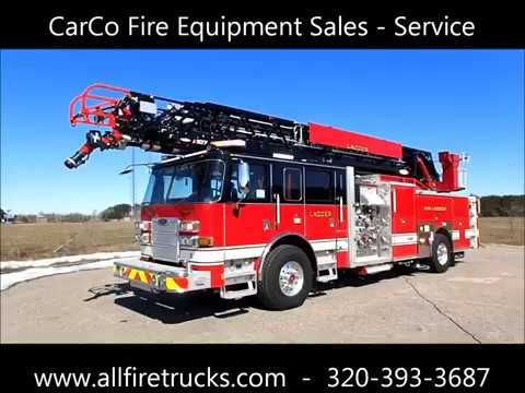 2018 PIERCE ARROW XT ASCENDANT 107 LADDER FIRE TRUCK FOR SALE