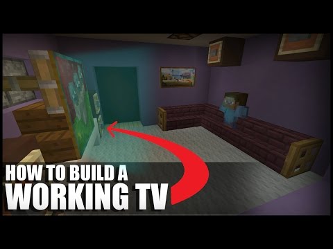 Fed X Gaming - How To Make A Working TV In Minecraft
