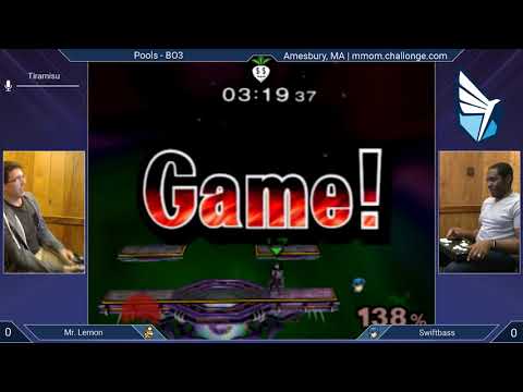 MMOM Bi-Monthly 12 SSBM - Mr. Lemon (Dr. Mario) vs. Swiftbass (Marth) - Melee Pools