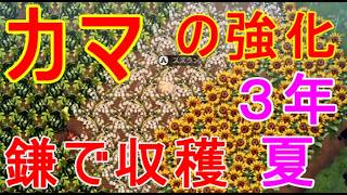 【ほの暮しの庭】3年目の夏の雑貨店の作物の種・カマの強化・鎌で収穫スキル入手場所・攻略実況