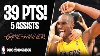 Kobe Bryant 39 Points (Buzzer-Beater) vs Sacramento Kings - Full Highlights 01/01/2010