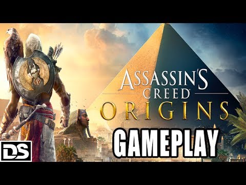 Assassin's Creed Origins Gameplay German - Looten, Übernatürliches, Kampf, Bayek