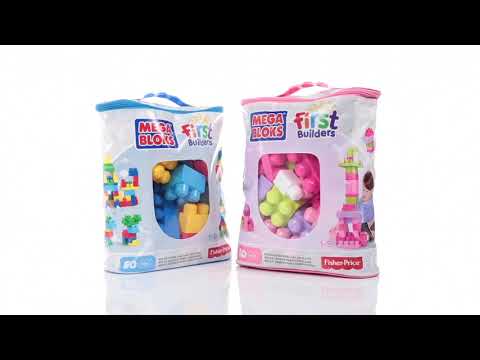Mega Bloks Statymo blokai Megal Bloks, 60 vnt video