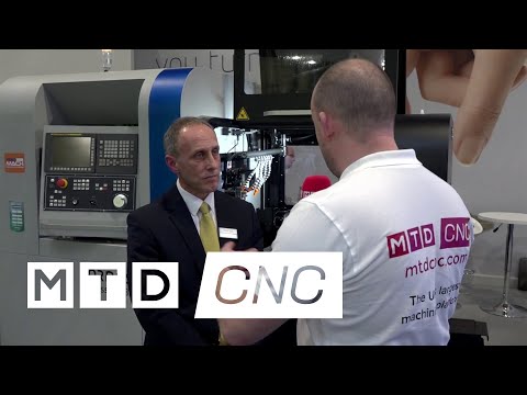 Tornos show off new sliding head Swiss GT 32