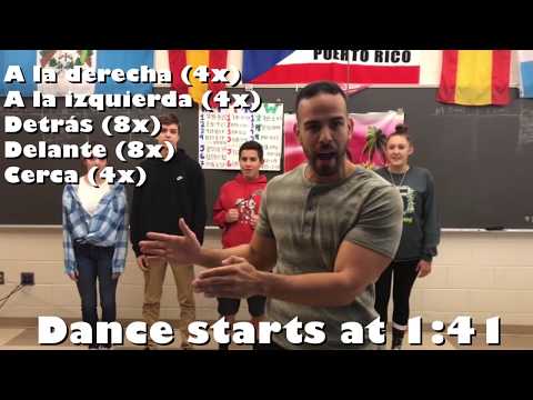 Spanish Prepositions of Location Song and Dance