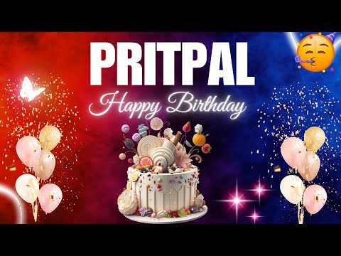 PRITPAL Happy Birthday to you|| Happy Birthday Song PRITPAL🎂🎈 #birthday #happybirthdaysong #pritpal