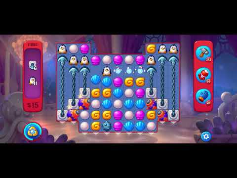 Fishdom Hard level 11696 no boosters フィッシュダム ハード