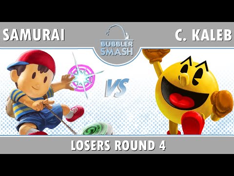 Samurai (Ness) vs C.Kaleb (Pac-Man) - Bubbler Smash Invitational Losers R4