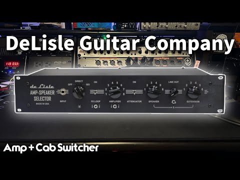 de Lisle 12x 12 Amp and Cab Switcher 2024 - Black Bild 7