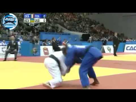 Bronze -66kg HEVORHYAN (UKR)-DRAGIN (FRA) European Judo Championship Chelyabinsk 2012