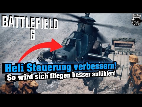 Flying a helicopter is easy! Two tricks for better flight! Keyboard & controller! | Battlefield 6