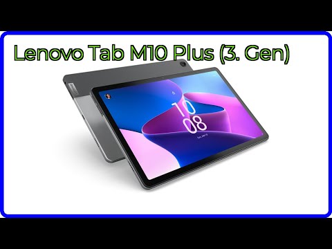 BEWERTUNG (2025): Lenovo Tab M10 Plus (3. Gen). WESENTLICHE Einzelheiten