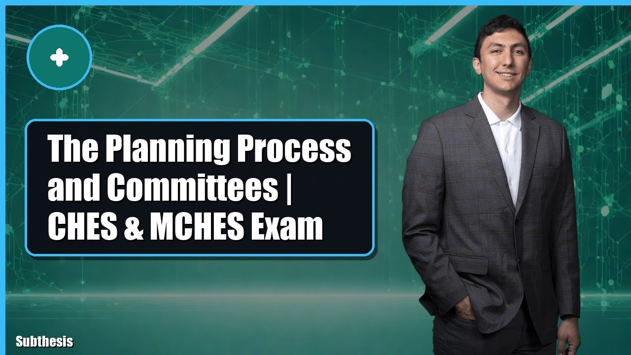 The Planning Process and Committees | CHES & MCHES Study Guide | CHES ...