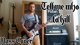 Motörhead - Tell Me Who To Kill [BASS COVER]