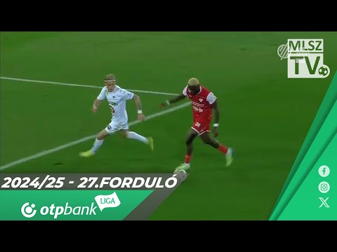 Edomwonyi Osaige Bright gólja a DVTK - Kecskeméti TE mérkőzésen