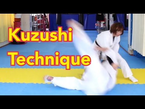Karate Girl Kuzushi Techniques  空手女子 崩し技