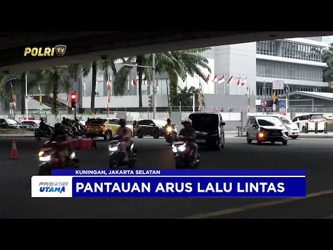 NTMC POLRI - PANTAUAN ARUS LALU LINTAS SORE 04/08/2025