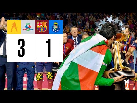 Els gols de la final de la Lliga Europea (FC Barcelona 3-1 FC Porto)